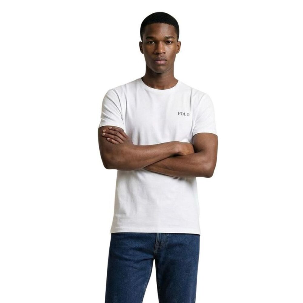 Ralph Lauren White Cotton Men's T-Shirt